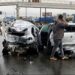 Motorista de ônibus morre ao volante e arrasta 22 veículos