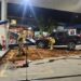 Motorista perde controle de carro, colide com bomba de combustível e atinge três veículos no Litoral Norte da PB