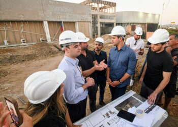 Lucas Ribeiro visita obras do Hospital de Trauma de CG e destaca importância das melhorias para a população